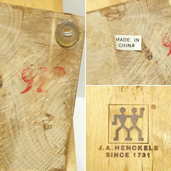 *SOLD* 14 ZWILLING J.A. HENCKELS 10 Slot Knife Block 4116E1M - Picture 7 of 10